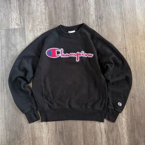 Champion crewneck black